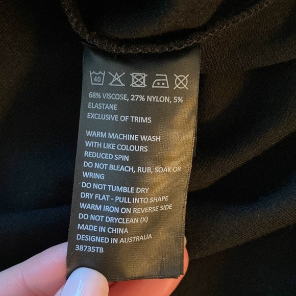 Bardot Ellie Off The Shoulder Bell Sleeve Bodysuit - Picture 11 of 11